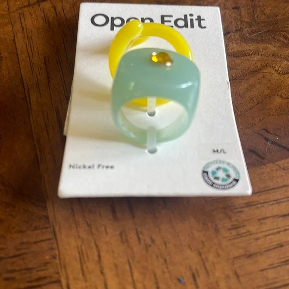 Open edit from Nordstrom set of 2 rings new in package - Picture 2 of 4